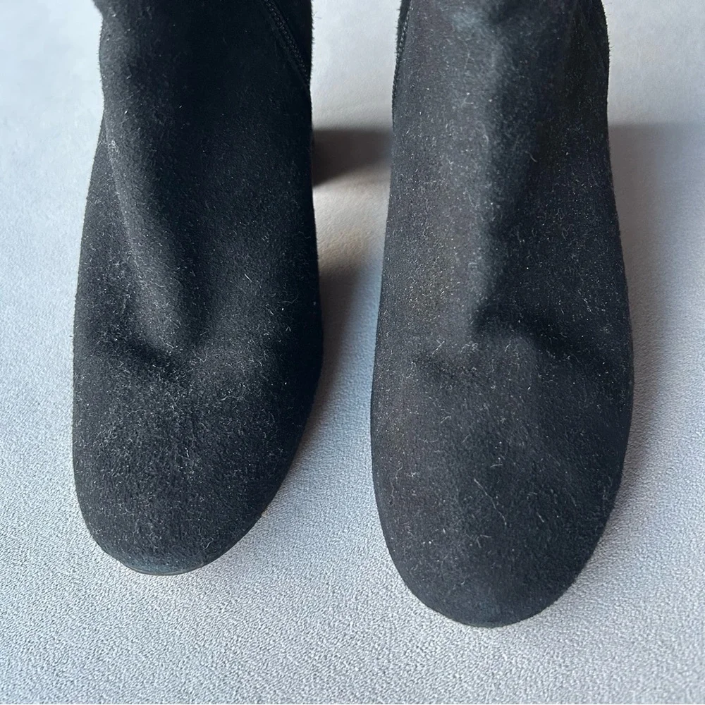 Halogen ~ Booties with Heel and Inside Zipper ~ Black ~ Women’s Size 8 - Picture 3 of 11